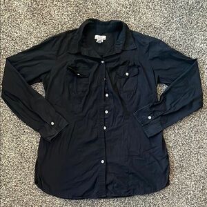 So Wear It Declare It Black Button Down Shirt